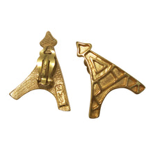 Load image into Gallery viewer, Eiffel Tower Earrings – Vintage YSL - shopcurious
