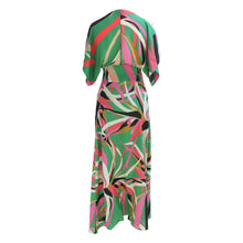 Load image into Gallery viewer, Issa Multicoloured Tropical Print Silk Dress - ShopCurious

