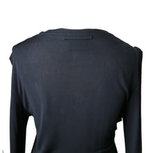 Load image into Gallery viewer, Vintage Jean-Paul Gaultier Bias Cut Jersey Diagonal Frill Dress - shopcurious

