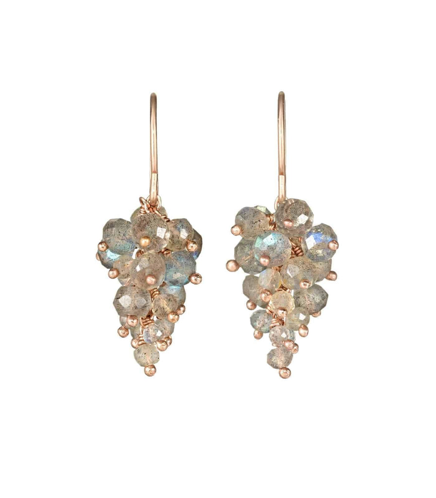 Labradorite Grape Earrings - shopcurious