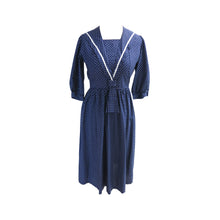 Load image into Gallery viewer, Laura Ashley 1970s Vintage Sailor Dress - ShopCurious
