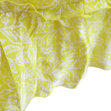 Load image into Gallery viewer, Printed Yellow Silk Spaghetti Strap Sundress - ShopCurious
