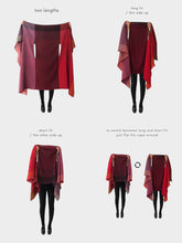 Load image into Gallery viewer, Infinity Cape - Merlot - shopcurious
