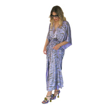 Load image into Gallery viewer, Mystique Kaftan - Lilac Liquid Swirl - shopcurious
