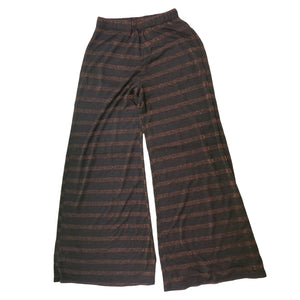 Nimbus Palazzo Pant - Bronze Stripe - shopcurious