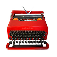 Load image into Gallery viewer, Olivetti Valentine Red Vintage Typewriter - ShopCurious
