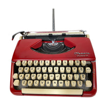 Load image into Gallery viewer, Olympia Splendid 99 Red Vintage Typewriter - ShopCurious
