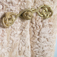 Load image into Gallery viewer, Vintage Blonde Persian Lambswool Jacket with Mink Trim - ShopCurious
