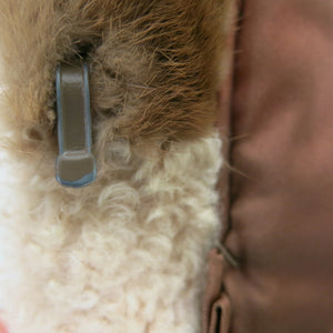Vintage Blonde Persian Lambswool Jacket with Mink Trim - ShopCurious