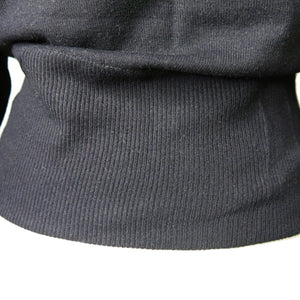 Black Roll Neck Pinko Sweater - shopcurious