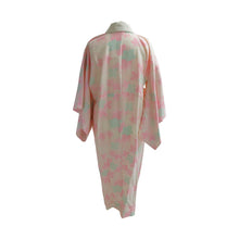 Load image into Gallery viewer, Pale Pink Maple and White Vintage Kimono - ShopCurious
