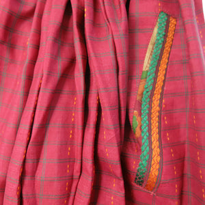 Samsara Skirt - Reversible Burgundy/Multicolour - shopcurious