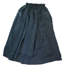 Load image into Gallery viewer, Samsara Skirt - Dark Grey with Scribble Print - shopcurious

