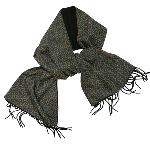Men's Scarf – Vintage Silk and Camel Wool, J Oxford