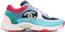 Load image into Gallery viewer, Preloved Chanel Running Shoes in Pink/Blue - shopcurious
