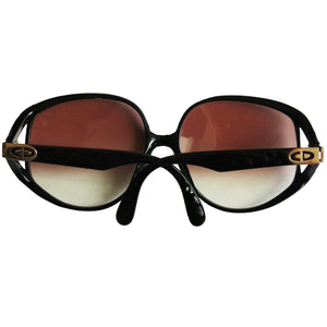 Dior Vintage Black Sunglasses - ShopCurious