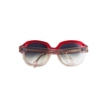 Load image into Gallery viewer, Lanvin Vintage Red and Clear Perspex Sunglasses - ShopCurious
