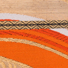 Load image into Gallery viewer, Waves: Upcycled Obi Envelope Clutch/Shoulder Bag - ShopCurious
