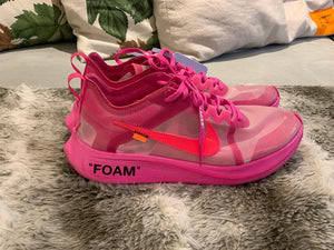 Preloved - Nike x Off White Zoom Fly Pink - shopcurious