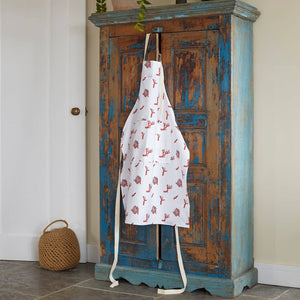 Coral Print Apron - shopcurious