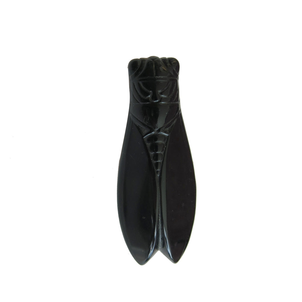 1970s Biba Black Locust Brooch - ShopCurious