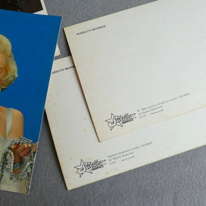 Vintage Marilyn Monroe Santoro Graphic London 1980s Postcards - Hollywood Memorabilia - shopcurious