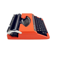 Load image into Gallery viewer, Silver-Reed SR 100 Orange Working Typewriter - shopcurious
