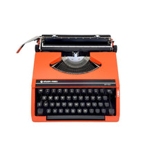 Load image into Gallery viewer, Silver-Reed SR 100 Orange Working Typewriter - shopcurious
