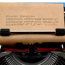 Load image into Gallery viewer, Olivetti Italia 90 Lightblue Portable Typewriter - shopcurious
